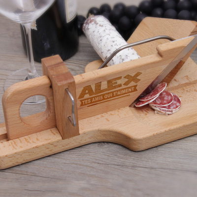 Guillotine à Saucisson personnalisée.