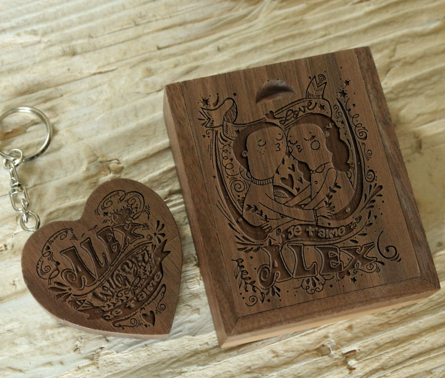 Clé Usb personnalisée avec vos plus beaux souvenirs.