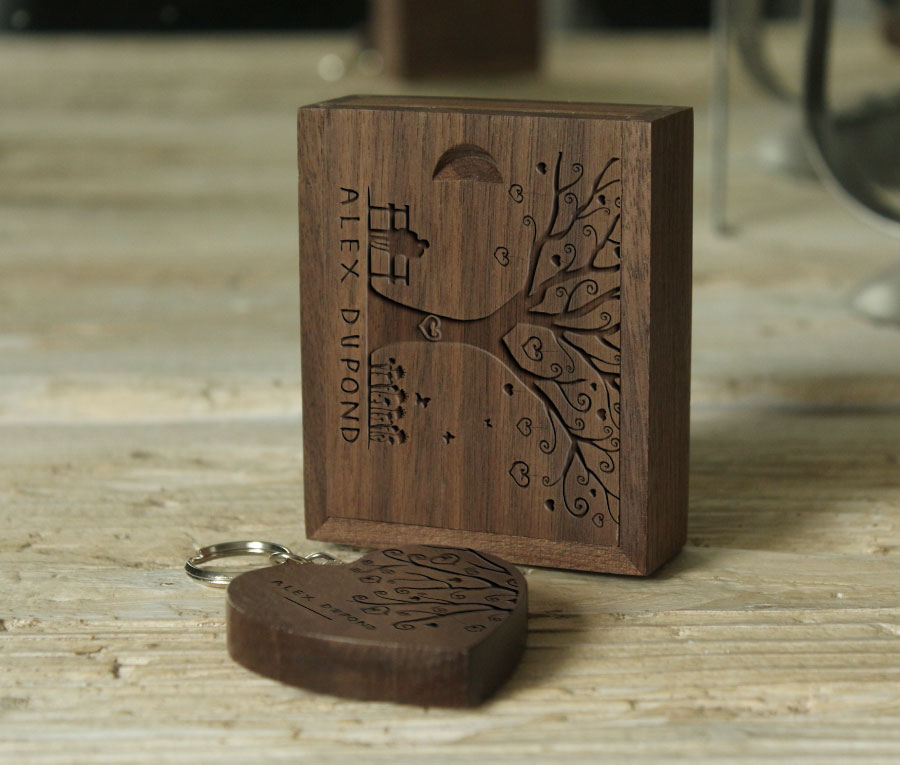 Clé Usb personnalisée avec vos plus beaux souvenirs.